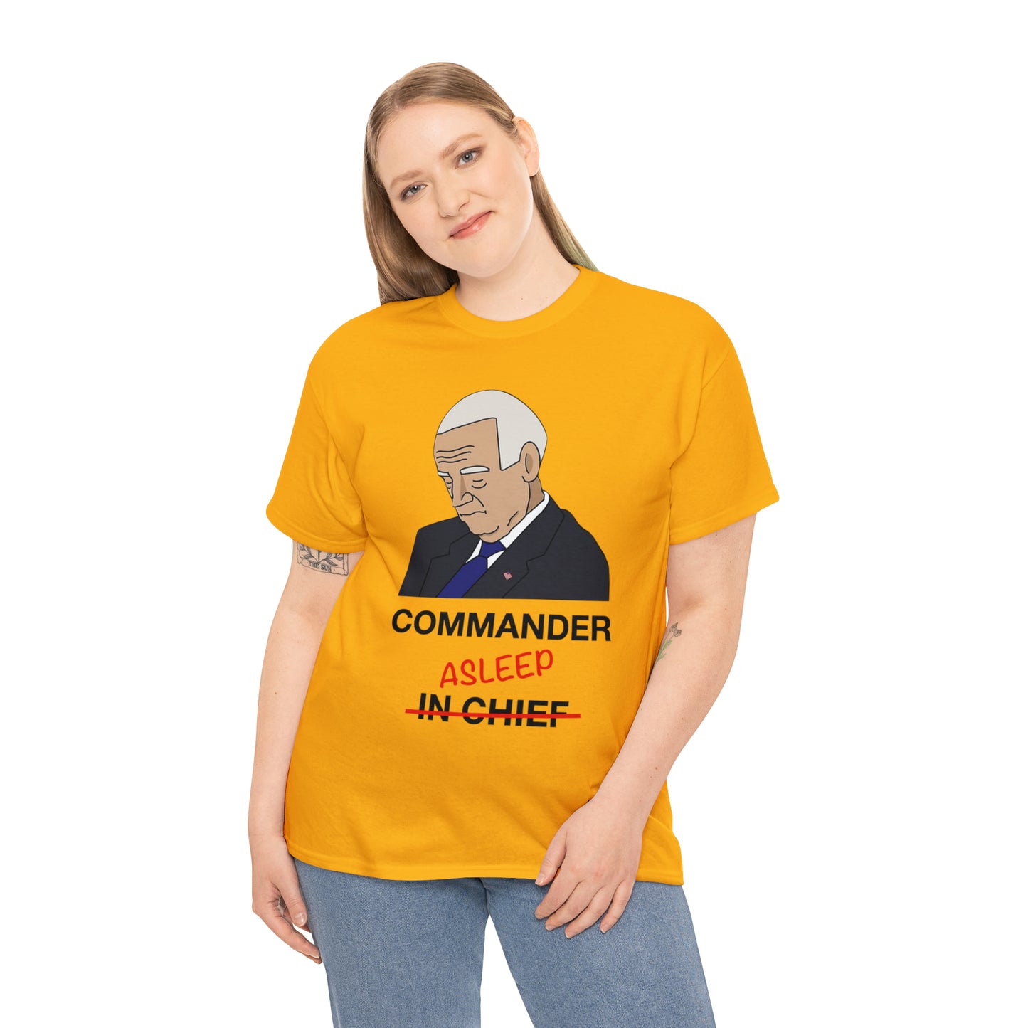 Joe Biden Asleep Tee