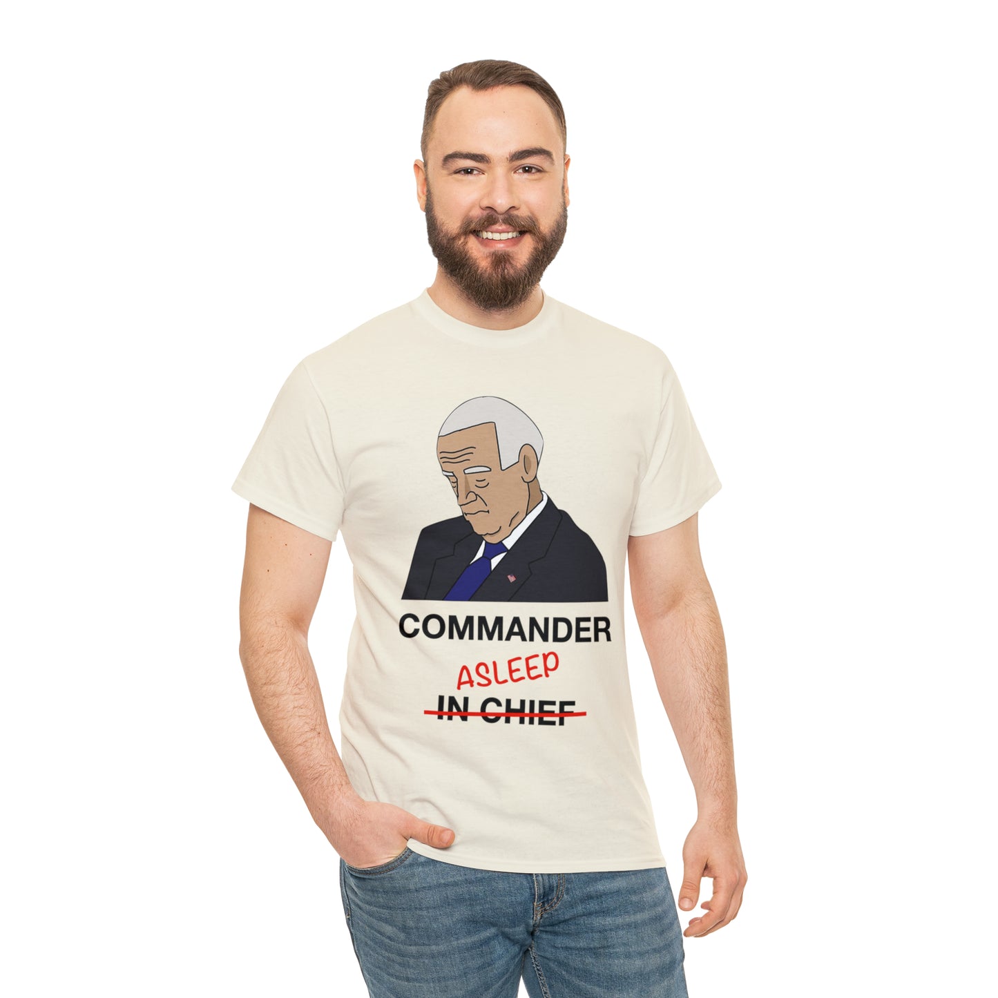 Joe Biden Asleep Tee