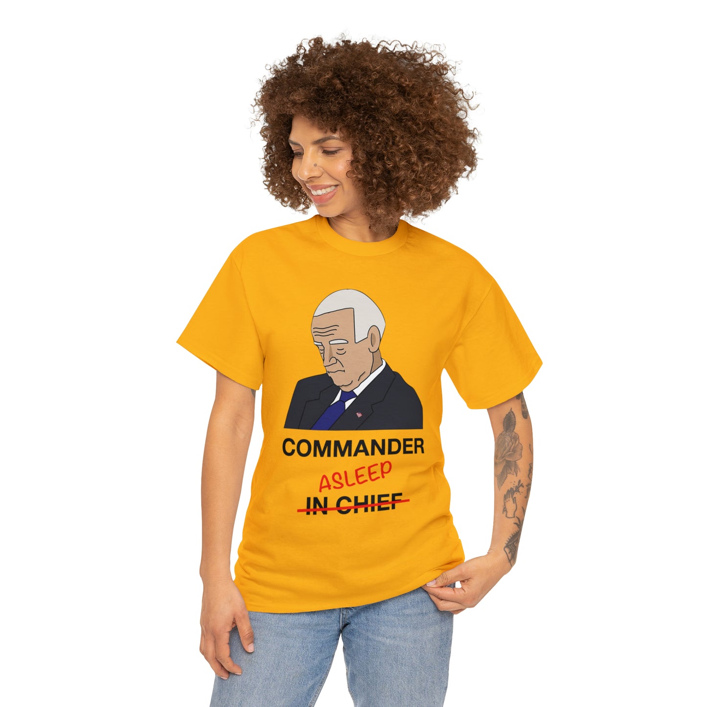 Joe Biden Asleep Tee