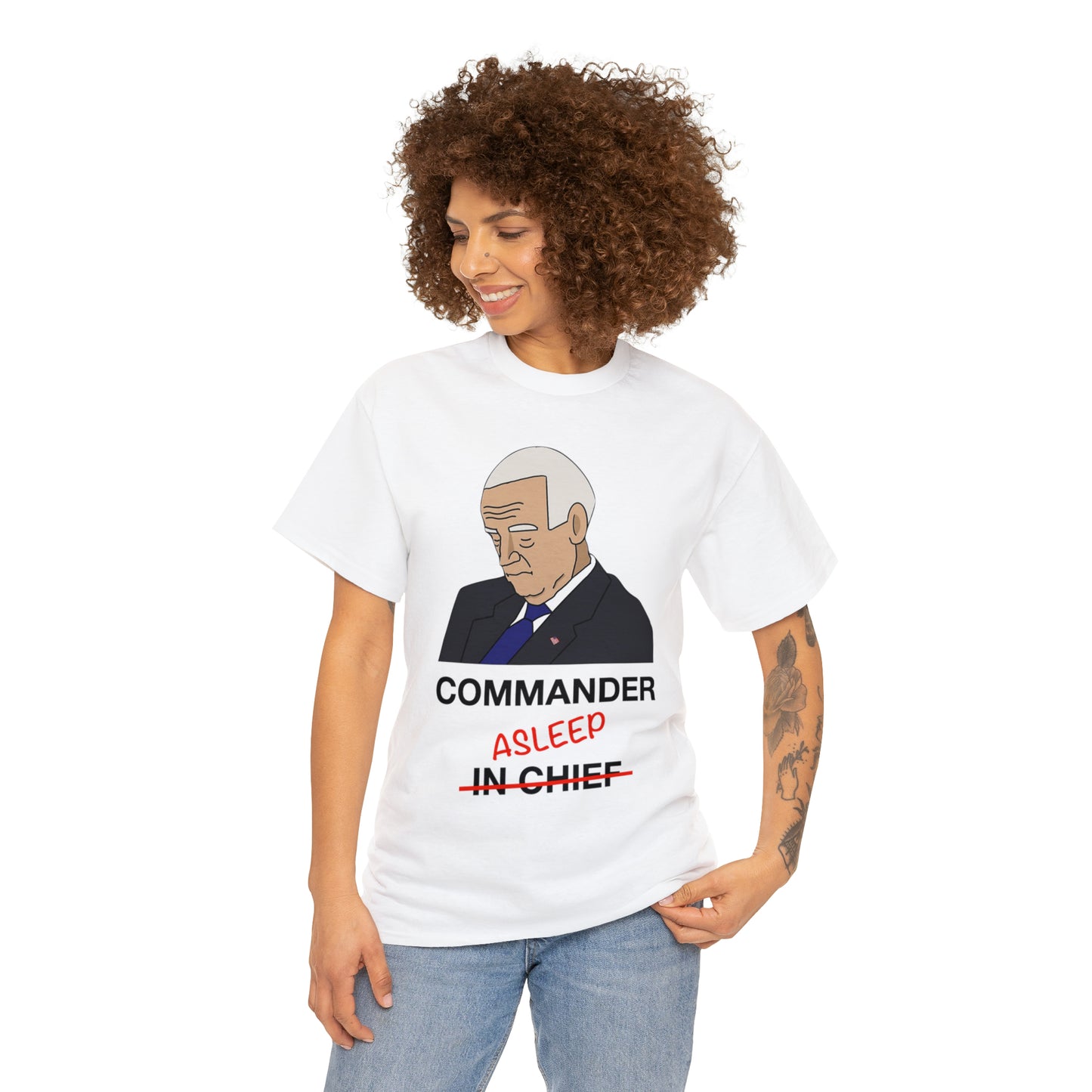 Joe Biden Asleep Tee