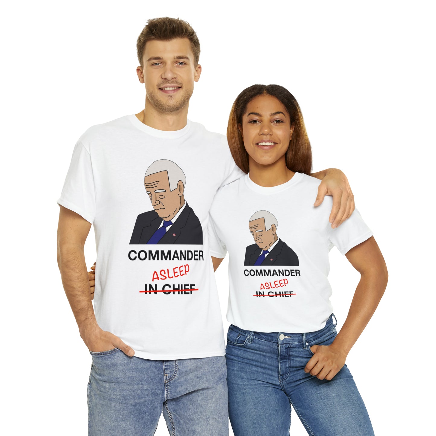 Joe Biden Asleep Tee