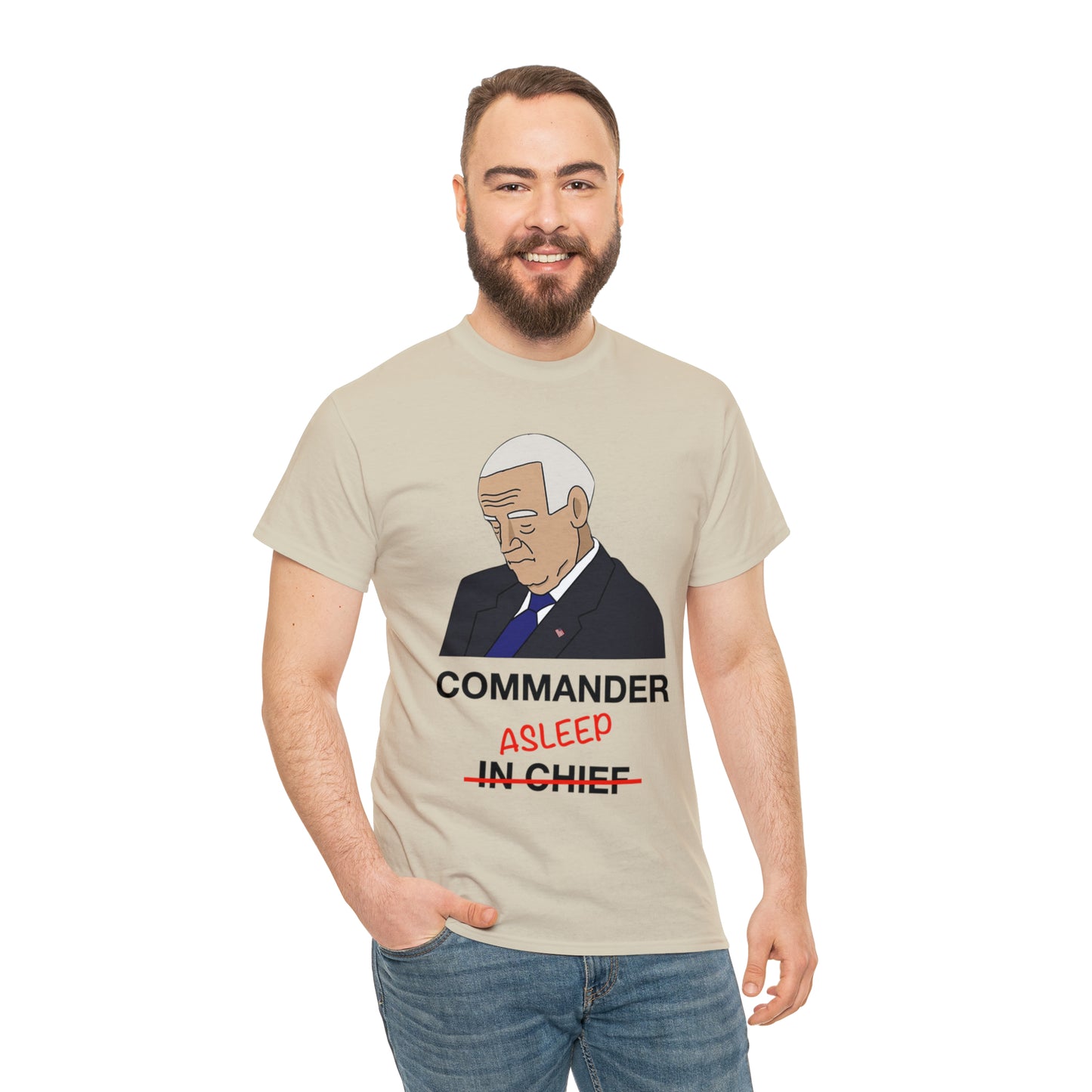 Joe Biden Asleep Tee