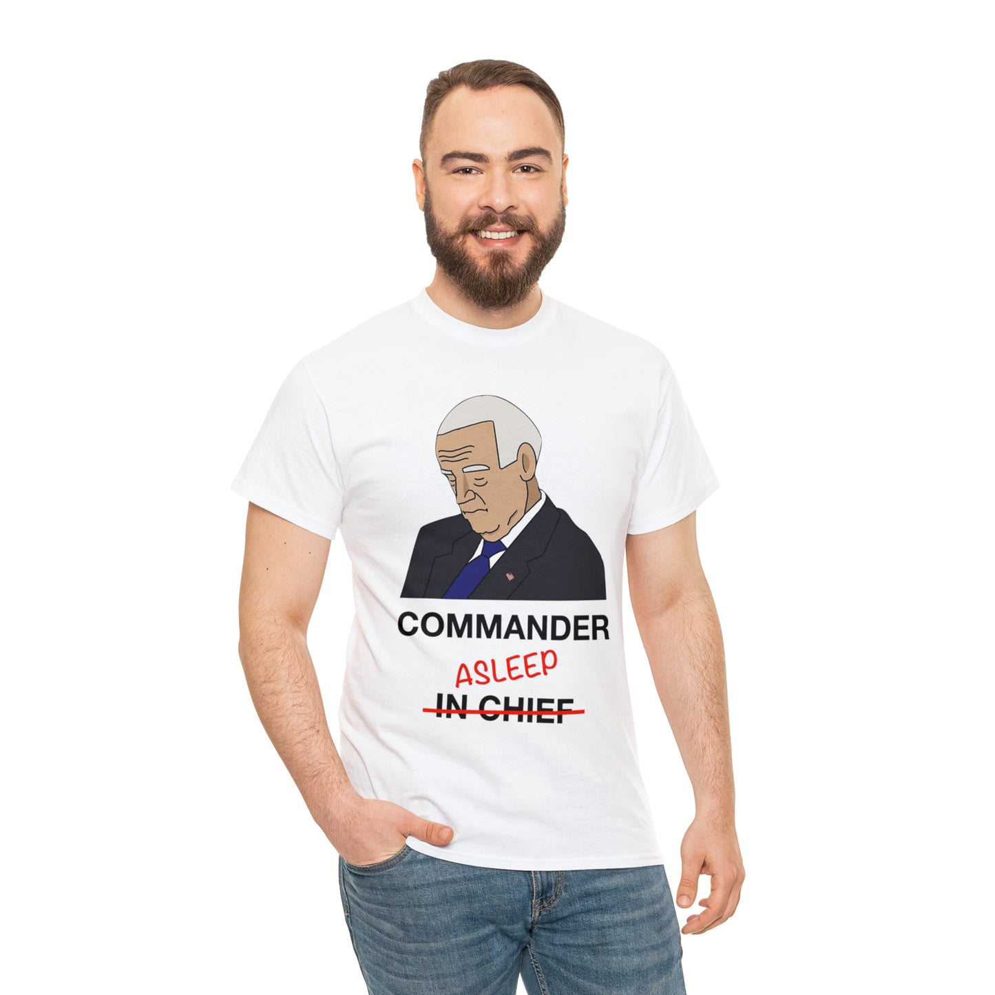 Joe Biden Asleep Tee