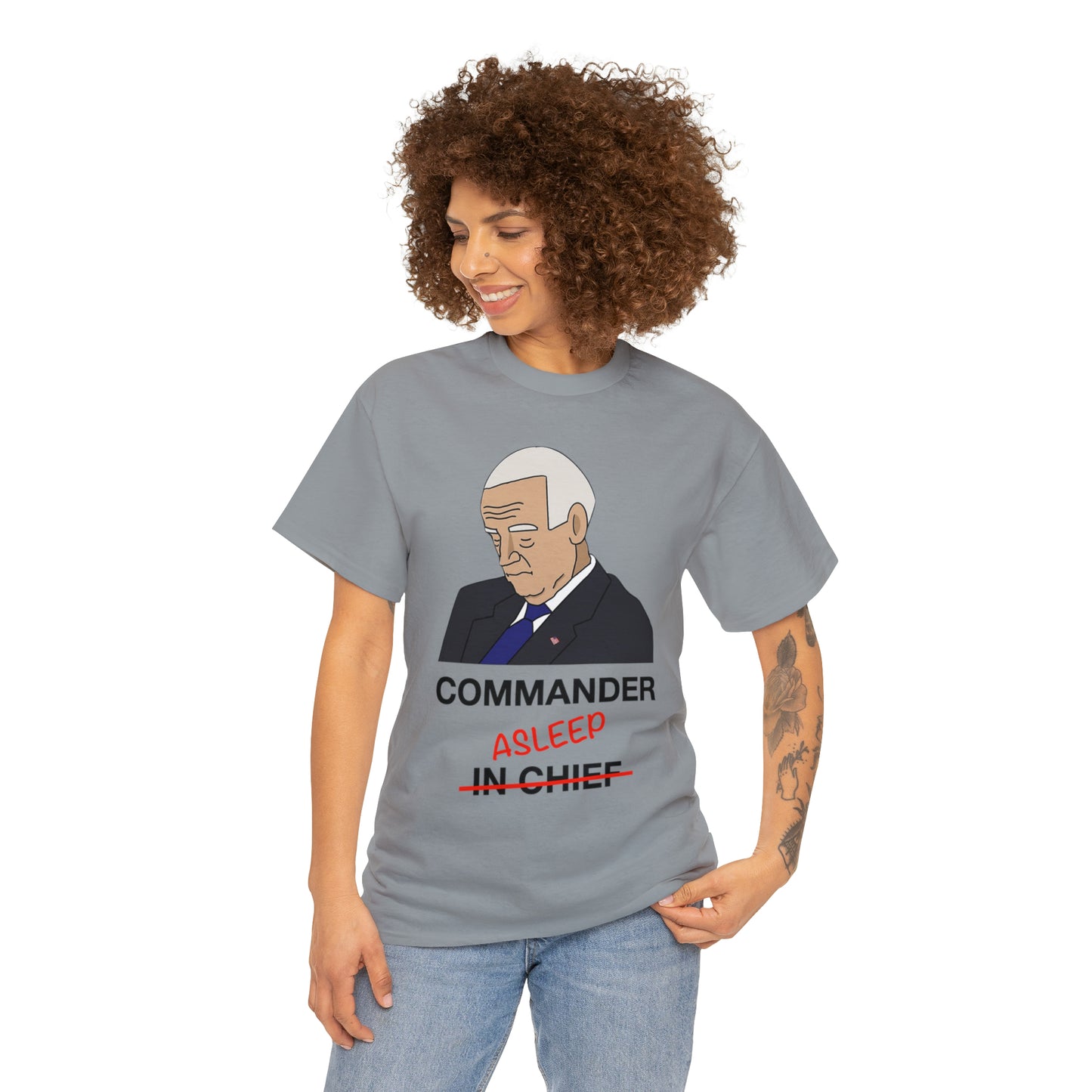 Joe Biden Asleep Tee