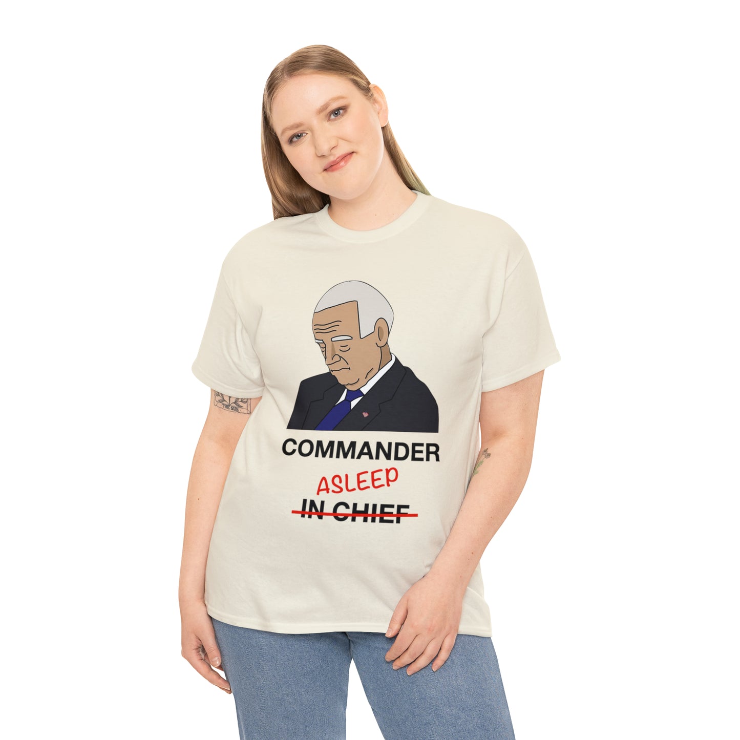 Joe Biden Asleep Tee