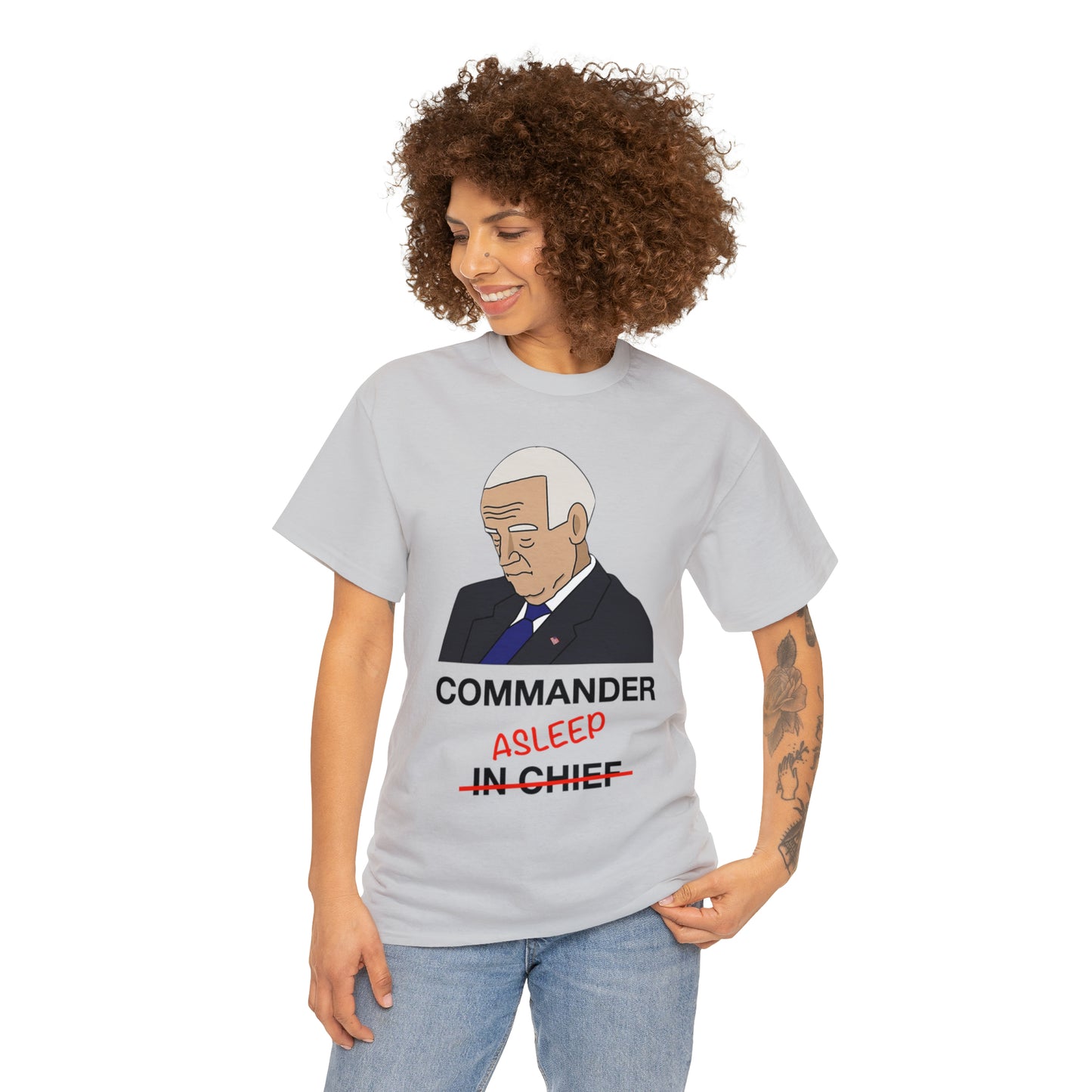 Joe Biden Asleep Tee