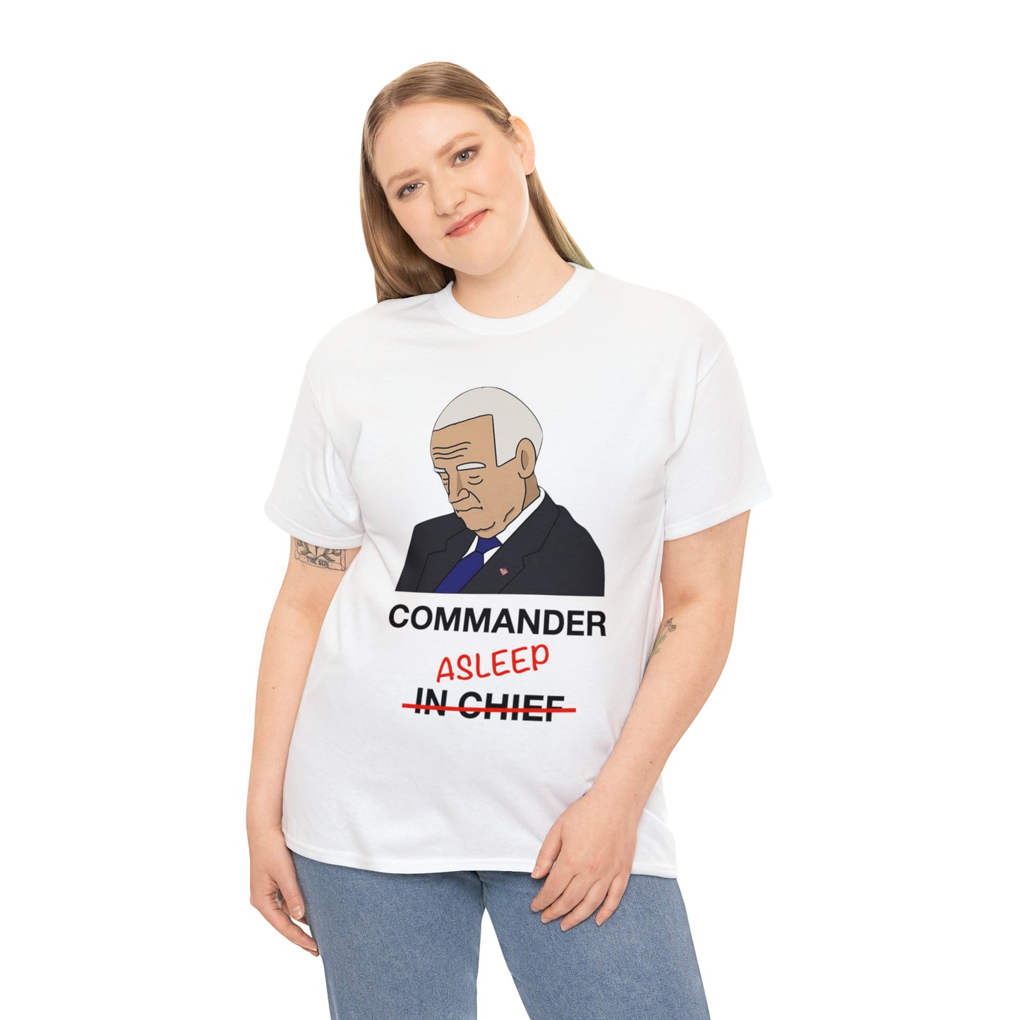 Joe Biden Asleep Tee